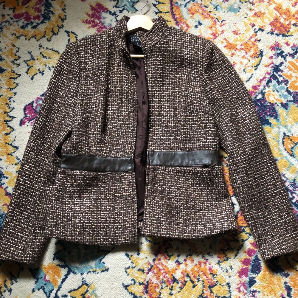Vintage Spenser Jeremy Brown Tweed Jacket Small
